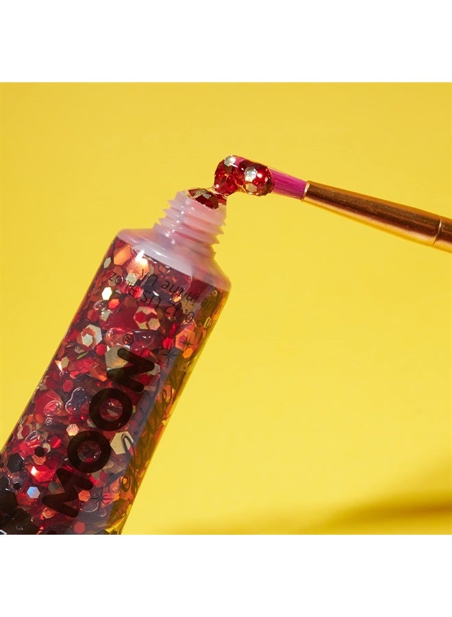 Moon Glitter Mystic Chunky Glitter Gel by Moon Glitter - 12ml - Valentines - Glitter Face Paint - Image 5