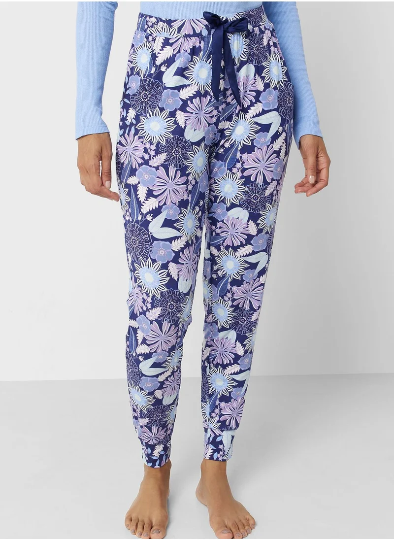 hunkemoller High Waist Pyjama Pants