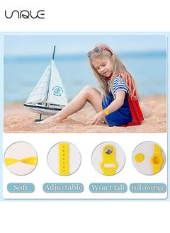 Unique Kids Waterproof Airtag Bracelet Compatible with Apple AirTag, Hidden Silicon Protective Case for Air Tag Holder, Adjustable Anti-Lost Watch Band for Toddler Child （Yellow）  - Image 5