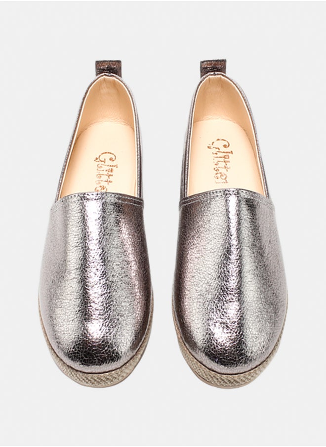 Glitter Women Ballerina - Grey  - Image 3