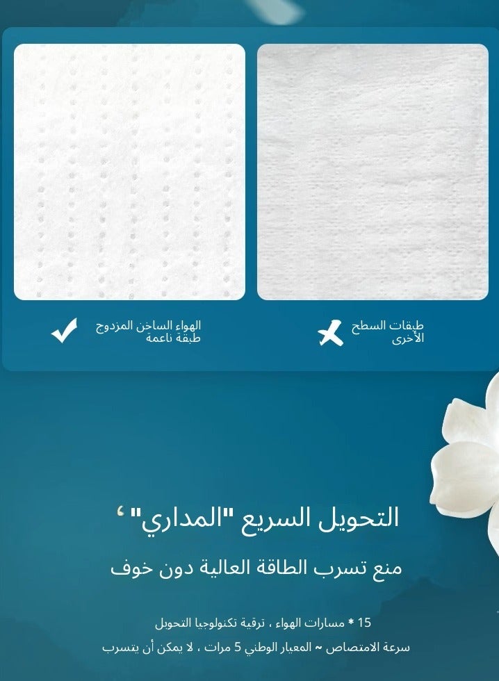 حفاضات واقية من الطفح الجلدي حفاضات عادية للأطفال مقاس 2 6-11 كجم بزيت الكاميليا لا حاجة إلى كريم مطهر للشفاء - Image 4