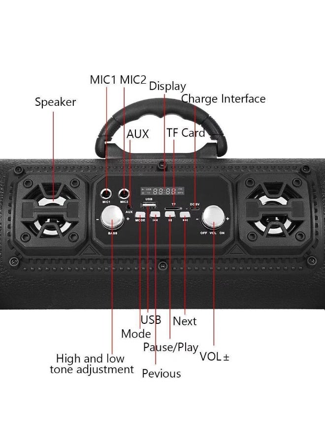 KUYING New Outdoor Portable Waterproof Bluetooth Speaker  - Image 3