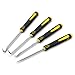 FJCTER Precision Hook and Pick Set 4Piece Automotive O Ring Pick Set Mechanic Pick Tools with Ergonomic Handle Knurled Shaft for Automotive Electronics Gunsmith Tools - Image 2