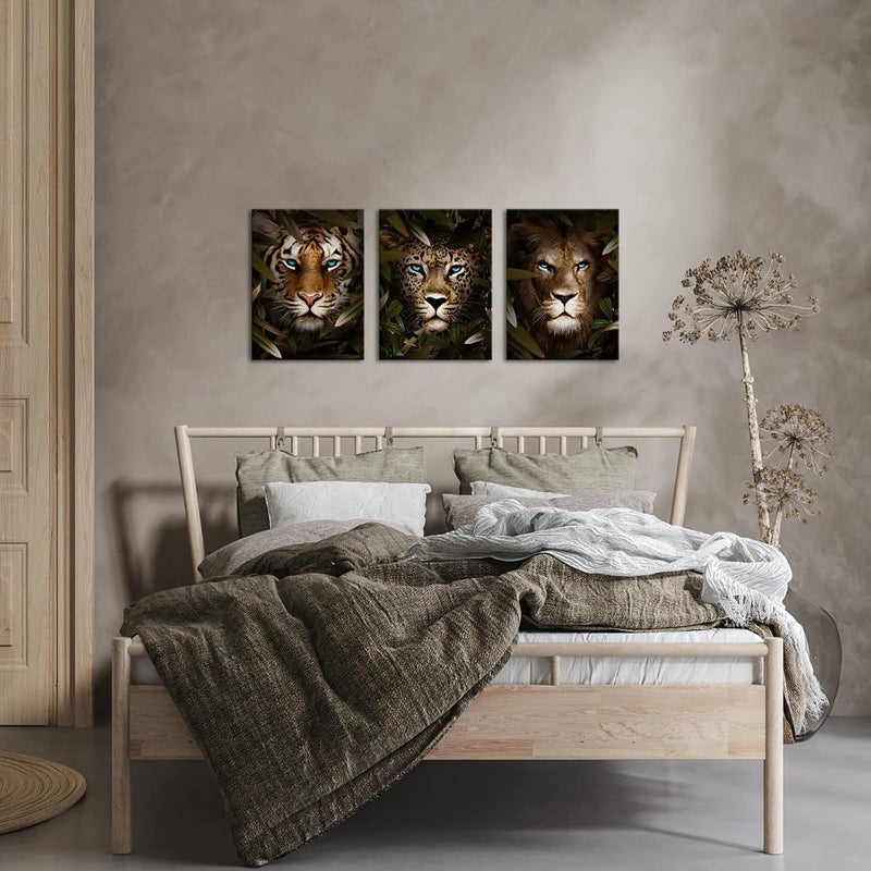 iHAPPYWALL Jungle Animal Canvas Wall Art - Image 5