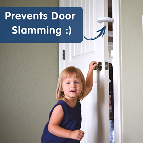 Wittle Door Pinch Guard - 6pk. Baby Proof Door Stopper with Soft & Durable Foam - Keeps Doors from Slamming, Prevents Finger Pinch Injuries, and Child or Pet from Getting Locked in Room - Image 3