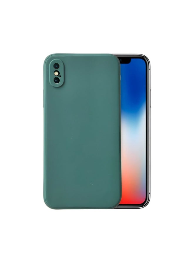 ACLIX iPhone X Cover Soft Liquid Silicone With Anti Scratch Microfiber Lining Protective Back Case For Apple iPhone X/XS - Image 1