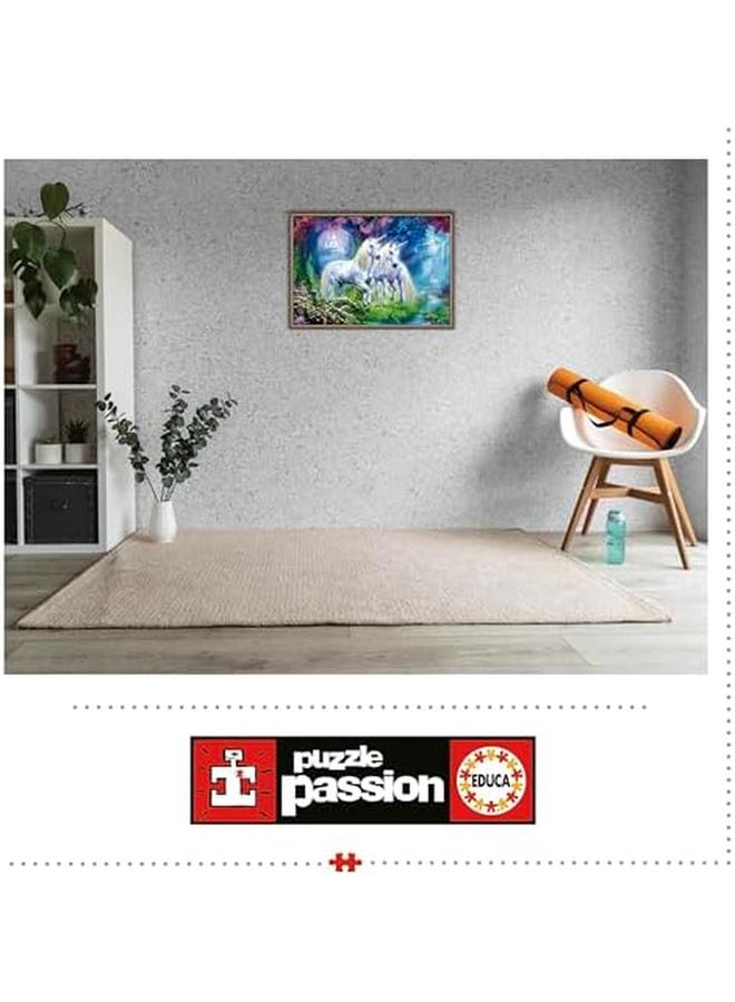 ايديوسا أحجية الصور المقطوعة لوحيد القرن في الغابة من 500 قطعة. من 11 سنة 17648 - Image 3