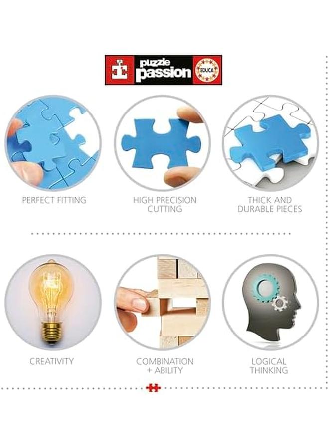 ايديوسا أحجية الصور المقطوعة لوحيد القرن في الغابة من 500 قطعة. من 11 سنة 17648 - Image 4