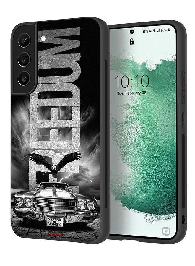 Tolwak Samsung Galaxy S21 FE 5G Protective Case Cover Freedom Art - Image 1