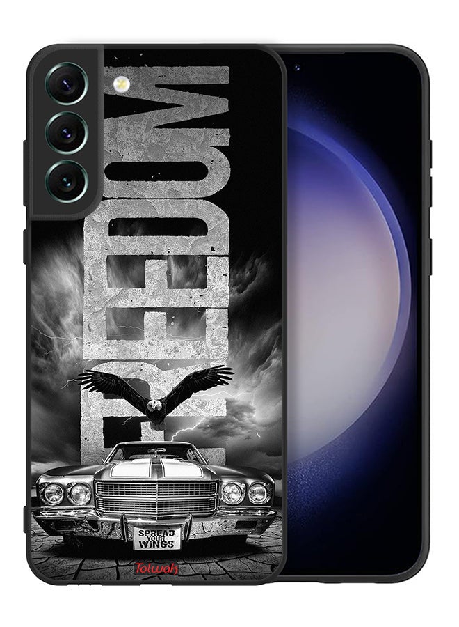 Tolwak Samsung Galaxy S21 FE 5G Protective Case Cover Freedom Art - Image 2