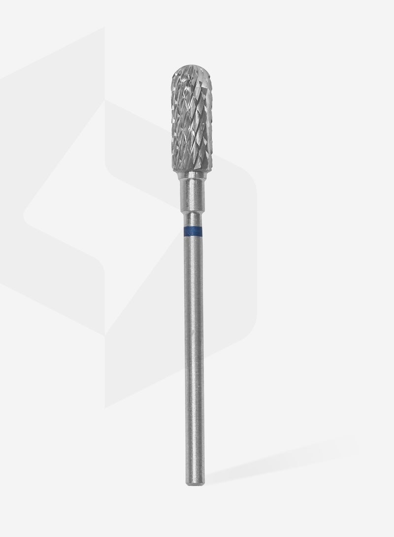 STALEKS PRO Carbide nail drill bit rounded cylinder blue EXPERT head diameter 5 mm / working part 13 mm - Image 2