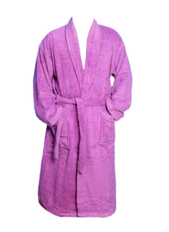 AZM TOWEL Zero twist cotton bathrobe 450 GSM High Quality Super luxury, high absorbent Size L/XL  - Image 3