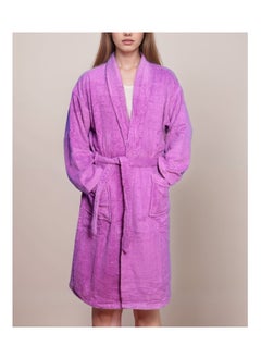 AZM TOWEL Zero twist cotton bathrobe 450 GSM High Quality Super luxury, high absorbent Size L/XL  - Image 2