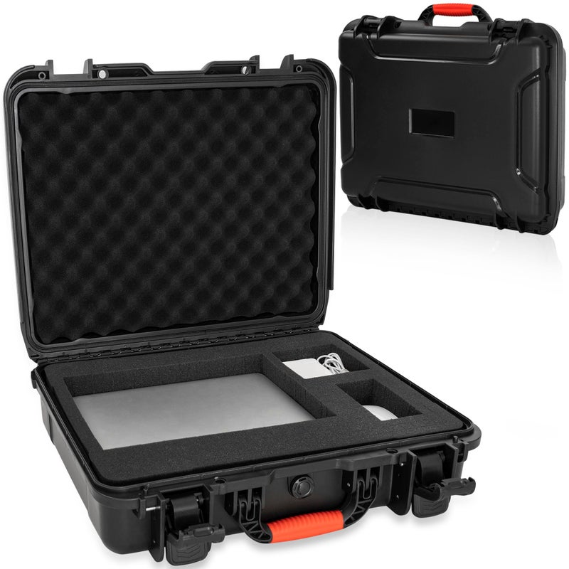 WELIDAY Waterproof IP67 Laptop Hard Case for 173 inch Gaming Laptops Accessories Heavy Duty Laptop Storage Case with Pull Pluck Foam Layer Black - Image 2