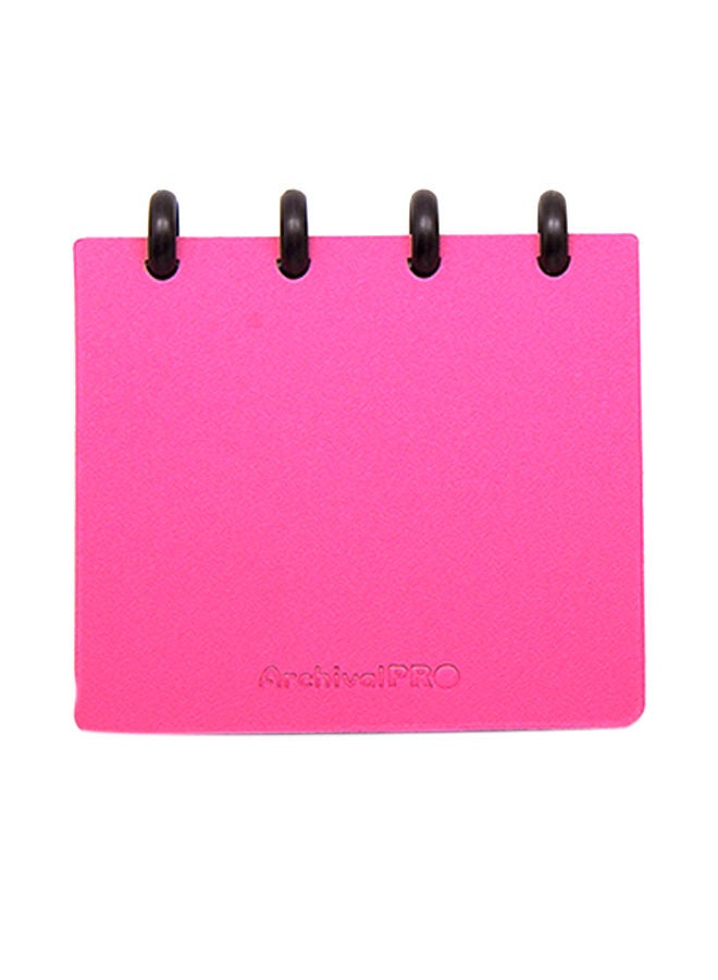 NIBEMINENT 2-Piece Creative Vertical Stationery Notepad Set Red