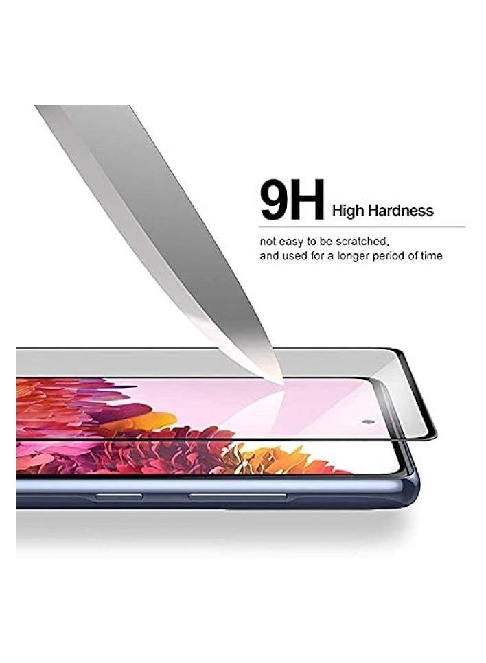 PROMASS Galaxy S20 FE / S20 FE 5G Tempered Glass Screen Protector, Full Coverage HD High Response Touch Anti-Scratch Non Slip [Case Friendly] Anti-Bubble Len Film - Image 2