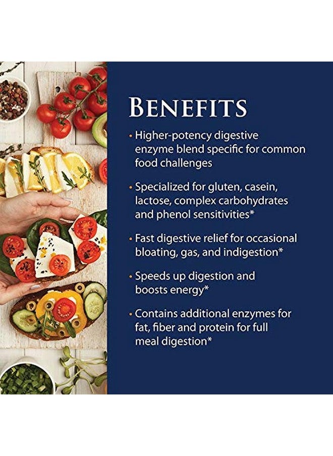 Enzyme Science Enzyme Science Intolerance Complex, 30 Capsules Comprehensive Support for Common Digestive Sensitivities Gluten, Casein, Phenol Sensitivities, and Complex Carbohydrates Intolerance Relief  - Image 3