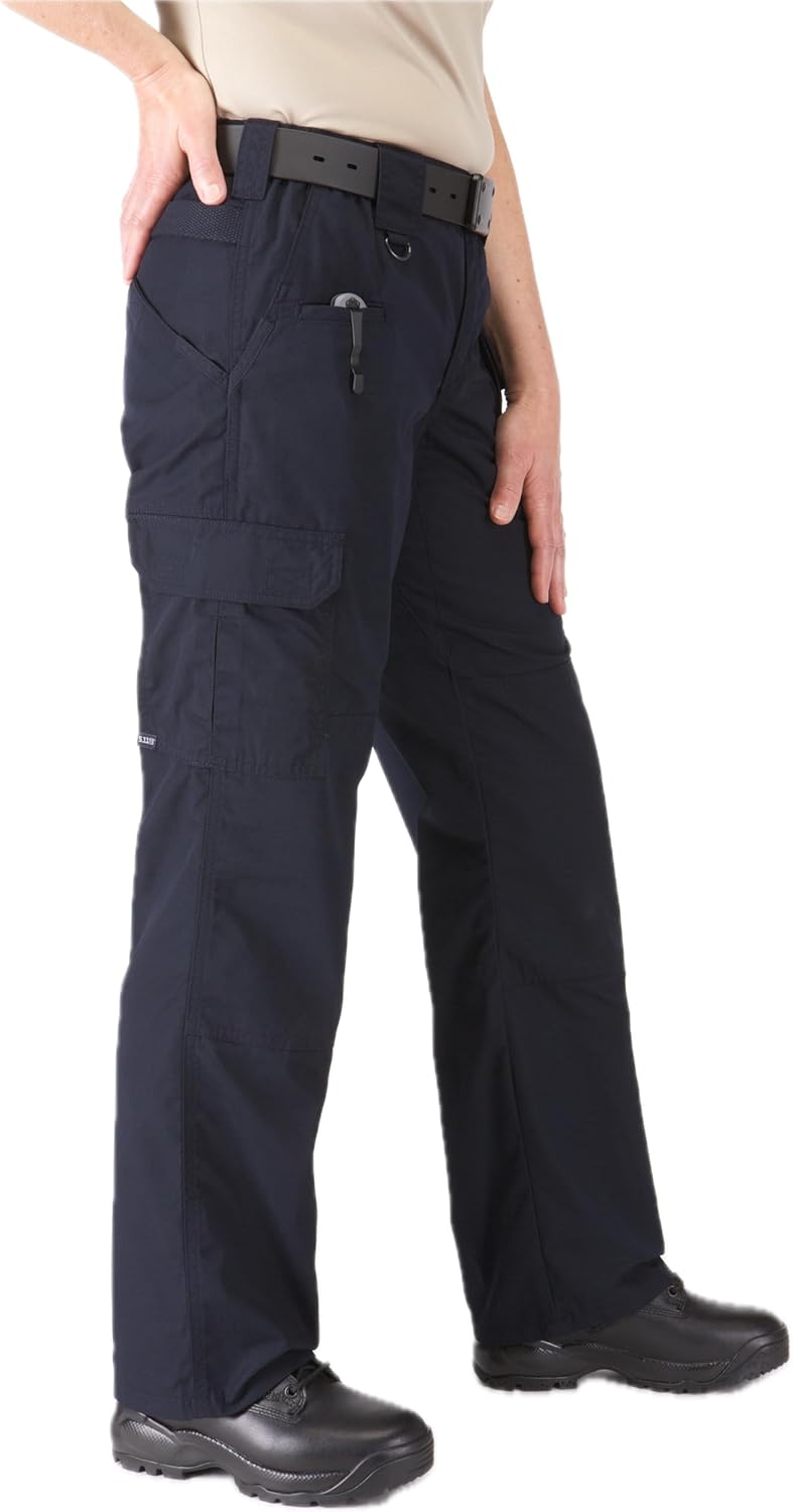 5.11 Tactical Women's Taclite Pro Ripstop Pants, Regular Fit, 8 Pockets, Gusseted, Style 64360ABR - Image 2