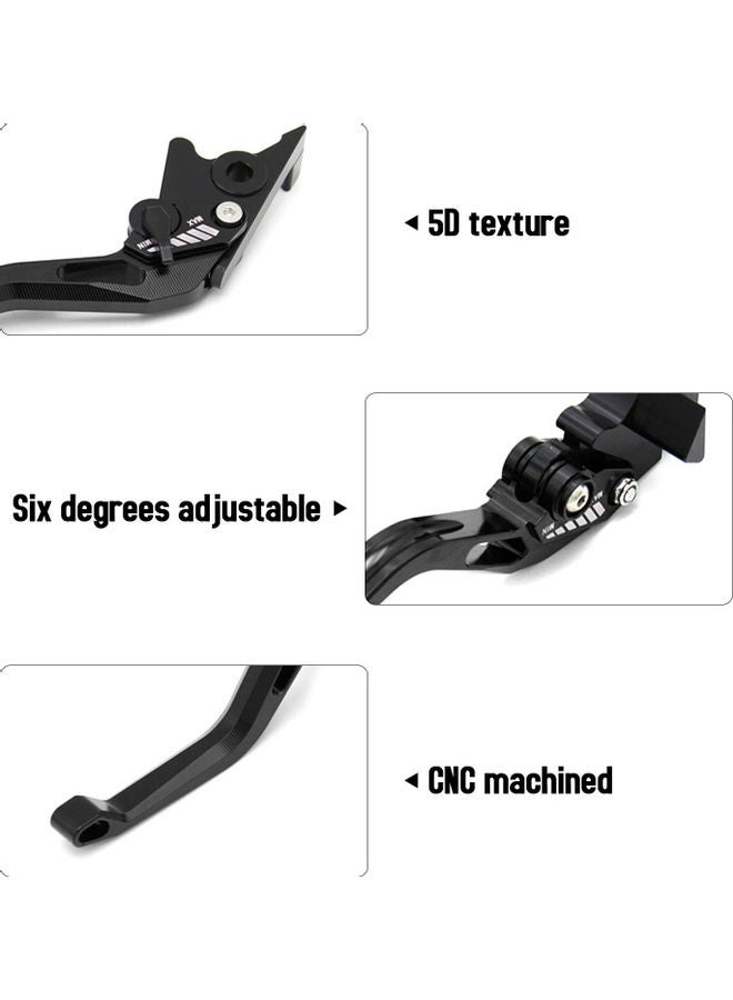 Loquat Pair Of Adjustable CNC Motorcycle Clutch Brake Levers - Image 2
