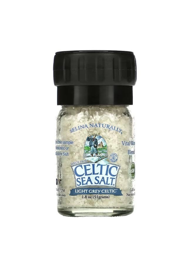 Light Grey Celtic Vital Mineral Blend Mini Salt Grinder 1.8 oz 51 g - pzsku/Z10445D80418A9000722FZ/45/_/1703671328/ca39f443-d285-4bd0-a9a4-6219df4caef0
