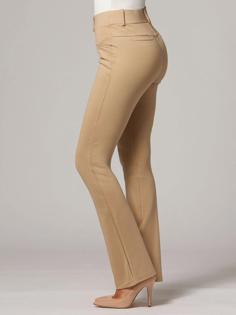 Conceited Tan Dress Pants Women Tummy Control - Wear to Work Pants Women - Womens Dress Pants - Slacks - Business Casual Office - Beige Nude - Medium - Image 5