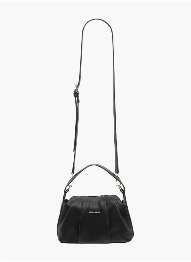 فلورا بيلا من شو إكسبرس Women Textured Crossbody Bags with Zip Closure and Adjustable Shoulder Strap