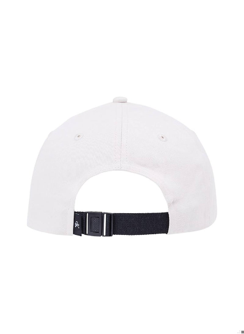 Calvin Klein Jeans Men's Monogram Logo Embroidered Cap - Cotton, White  - Image 3