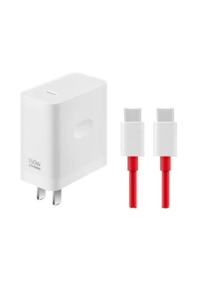 OnePlus One Oneplus SUPERVOOC (150W) Charger Fast Charging Cable For Oneplus 12 11 Ace 3 2 Pro White - Image 5