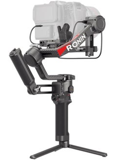 dji DJI RS 4 Pro Combo, 3-Axis Gimbal Stabilizer for DSLR & Cinema Cameras Canon/Sony/Panasonic/Nikon/Fujifilm, Native Vertical Shooting, 4.5kg/10lbs Payload, With Image Transmitter & Focus Pro Motor 
