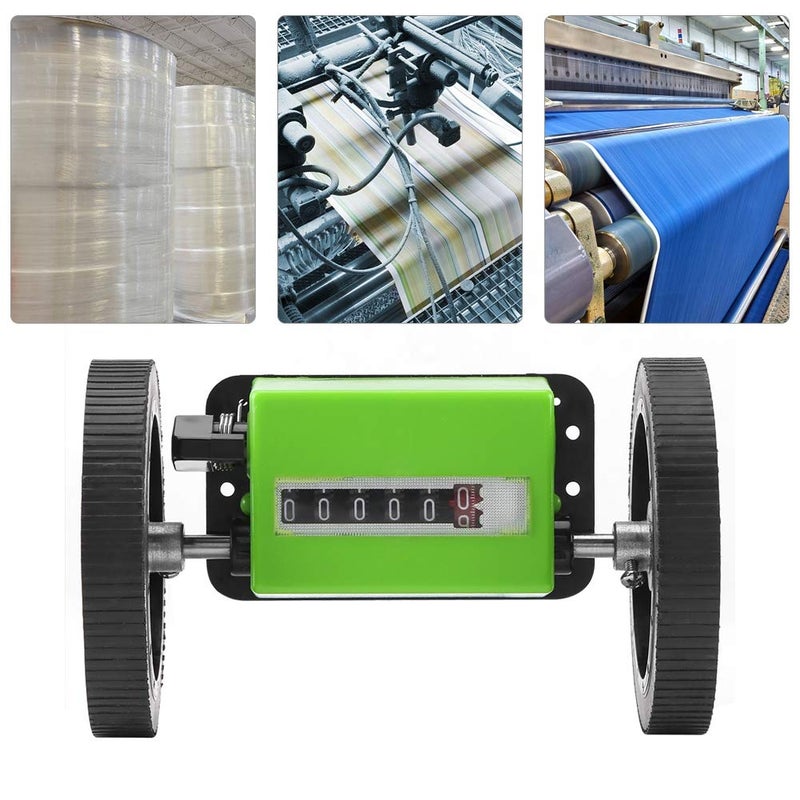 JM316 Mechanical Length Counter Meter 6 Digit Rolling Wheel For Textile Printing Leather - Image 3