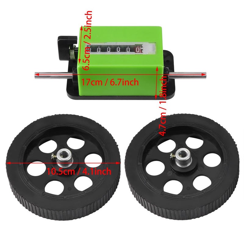 JM316 Mechanical Length Counter Meter 6 Digit Rolling Wheel For Textile Printing Leather - Image 5