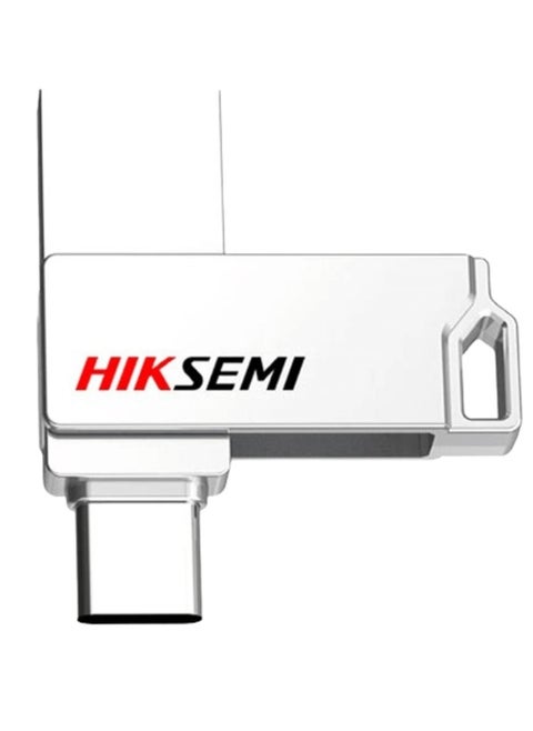 64GB USB 3.2 Dual Flash Drive – Type-A & Type-C Connectors, High-Speed Data Transfer, Compact and Durable for Storage, Backup, and File Sharing