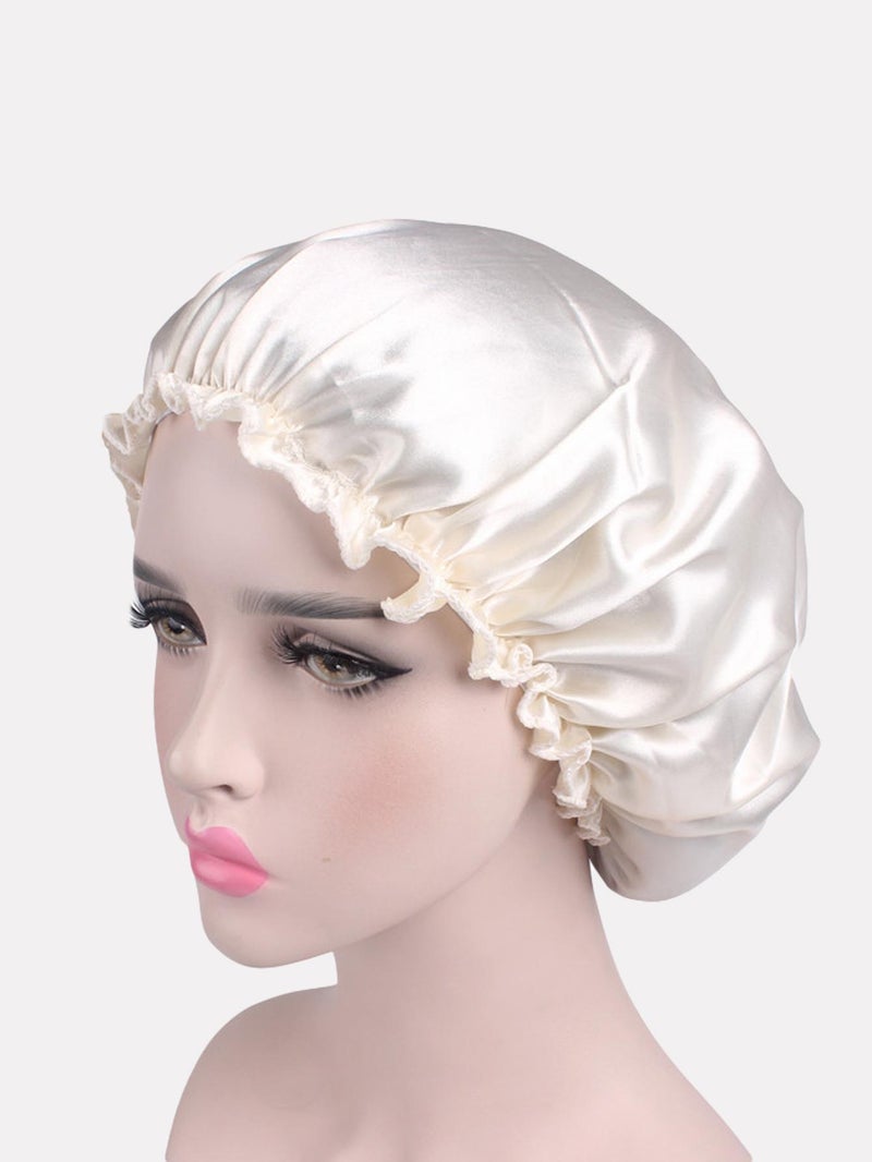 Double Layer Luxury Satin Hair Bonnet – Locks Moisture & Smoothness - Image 5