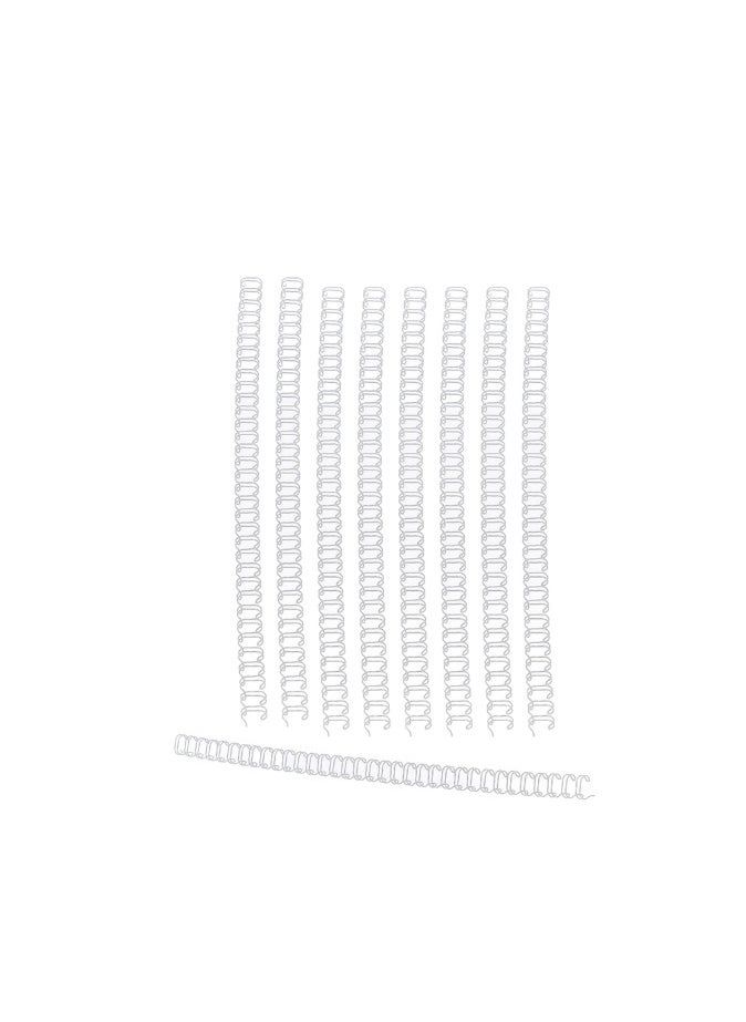 Kalon - 100PCS A4 Binding Wire 7.9MM 34 Double Loop Binding Ring, 7.9 mm Double Loop Wire 3:1 Pitch 5/16 100pcs/box for School Office and Home - Image 1