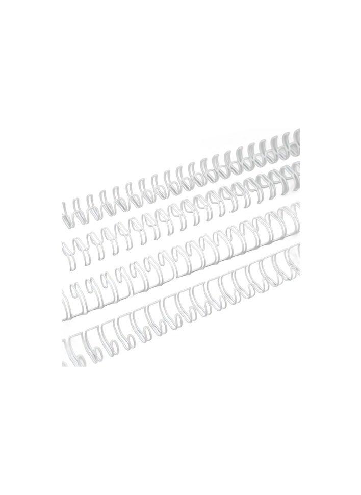 Kalon - 100PCS A4 Binding Wire 7.9MM 34 Double Loop Binding Ring, 7.9 mm Double Loop Wire 3:1 Pitch 5/16 100pcs/box for School Office and Home - Image 1
