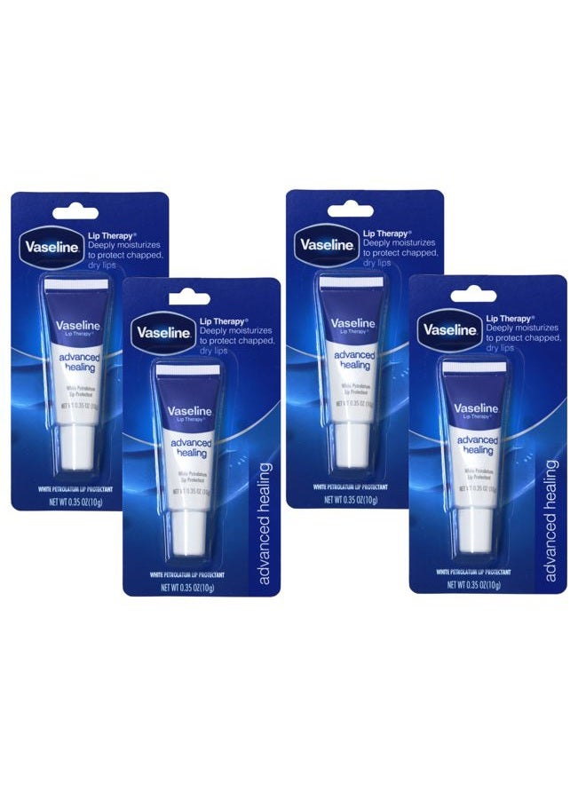 Vaseline Lip Therapy Advanced Formula 0.35 oz (Pack of 4) - Image 1