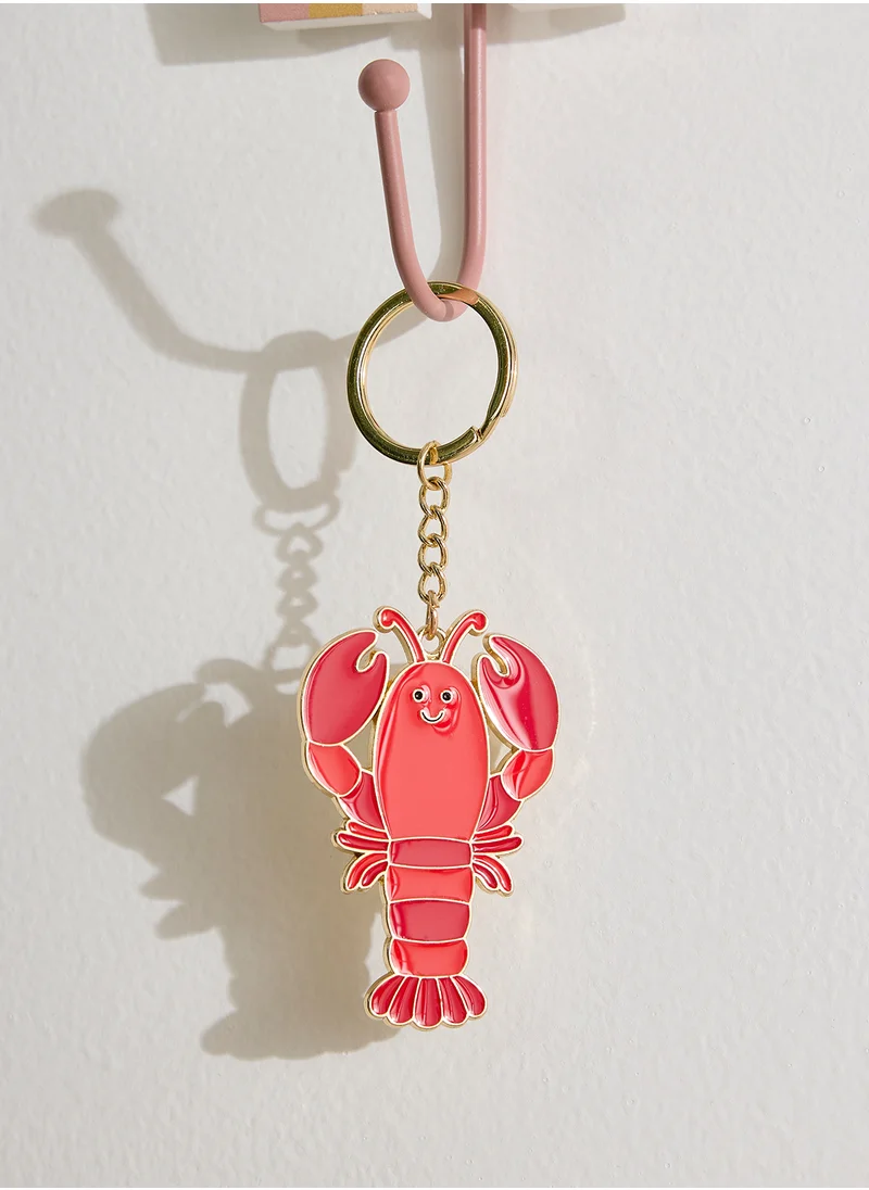 ساس آند بيل Lobster Enamel Keyring