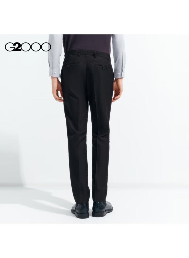 G2000 [easy-care/mall-matching] 2025 Spring And Summer Business Commute Formal Dress Pants Trousers, Black, Size 30 - Image 1