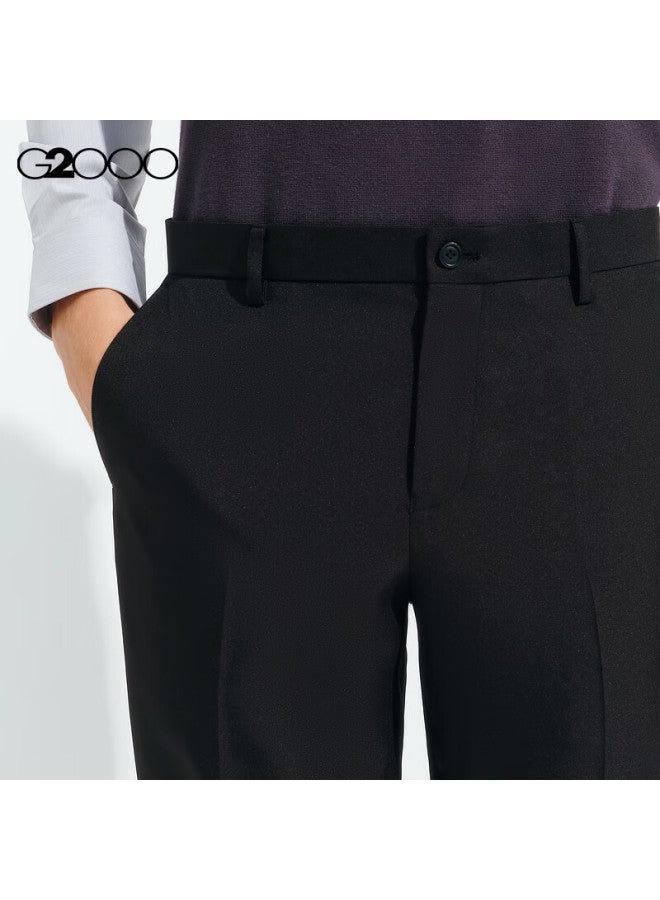 G2000 [easy-care/mall-matching] 2025 Spring And Summer Business Commute Formal Dress Pants Trousers, Black, Size 30 - Image 2