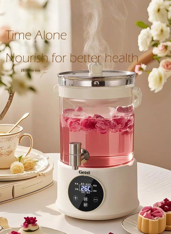 Tap-Controlled 2.8L Glass Teapot - Precise Temp for Formula & Tea (37-95°C), 24H Timer - Image 5