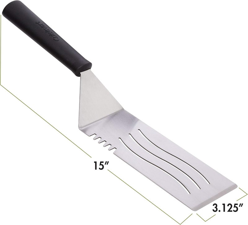 كويزينارت مجموعة ملاعق السطح المسخن CGS-509 من ، مصنوعة من الفولاذ المقاوم للصدأ، مكونة من 5 قطع. - Image 4