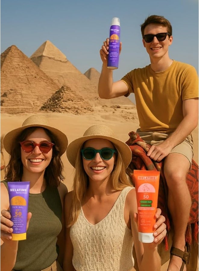 ميلاتايم بخاخ الواقي من الشمس (SPF 50+) 150 مل قد يختلف شكل العبوه - Image 4