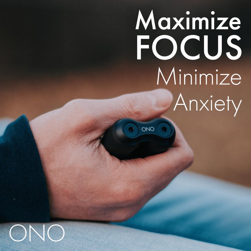 ONO Roller - Handheld Fidget Toy for Adults | Help Relieve Stress, Anxiety, Tension | Promotes Focus, Clarity | Compact, Portable Design (Black, Full Size - ABS Plastic) - Image 5
