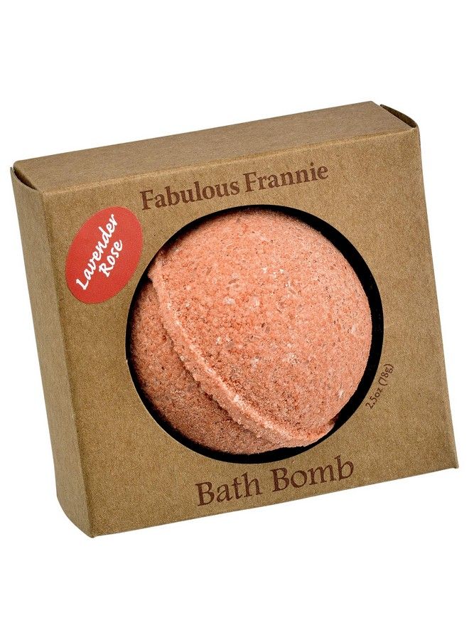 Fabulous frannie Lavender Rose Natural Handmade Bath Bomb Set Rich in Essential Oil Mineral Salt Coconut Oil Witch Hazel Fizzies to Moisturize Skin 25oz - Image 2