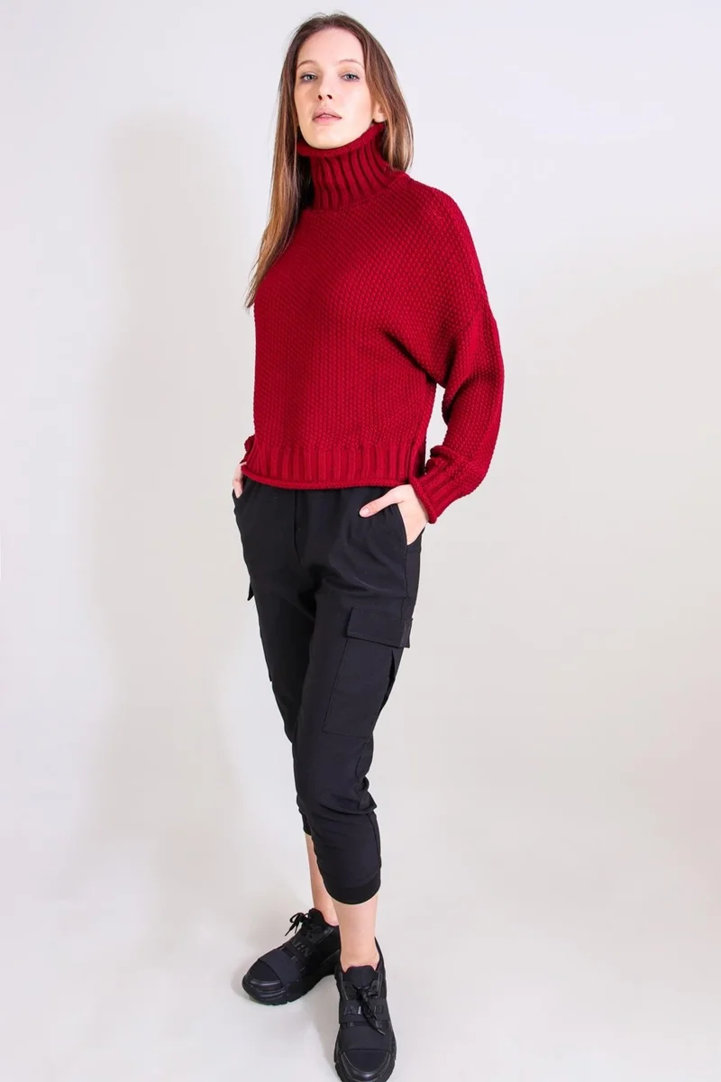 Alexandergardi Alexandergardı Turtleneck Knitwear Sweater (B20-18842)