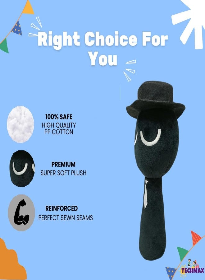 TechMax Solution حلول تيك ماكس المخصصة، دمى سبرونكي السوداء القطيفة - Image 4