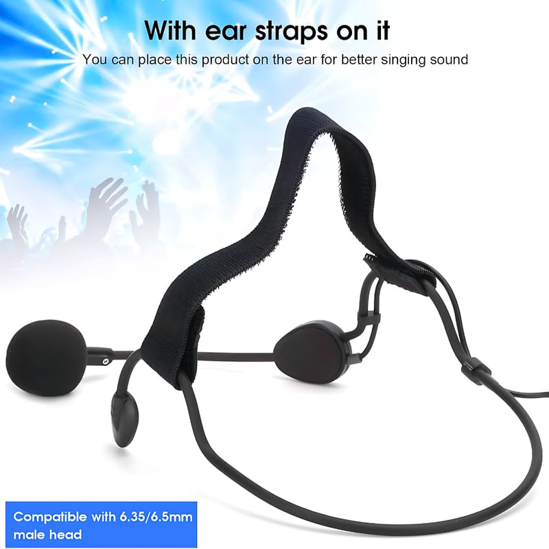 Drumstone 𝟏𝟓 𝐘𝐞𝐚𝐫𝐬 𝐆𝐮𝐚𝐫𝐚𝐧𝐭𝐞𝐞 Professional Headset Microphone for Daily Use, Great for Presenters, Teachers, Coaches, Trainers, Easy to Wear, High Sensitivity Mic - Image 5