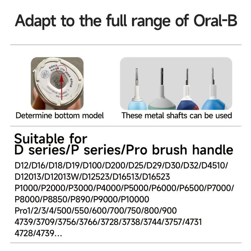 Universal Electric Toothbrush Heads 20 Pack For Precise Cleaning - Image 2