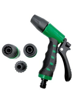 DEFAONS Water Spray Gun Multifunction Water Saving Adjustable Hose Pipe Nozzle Spray Gun Hose Nozzle Set  - Image 4