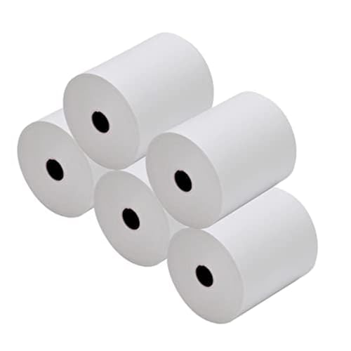 FungLam Thermal Receipt Paper Rolls 3-1/8 x 230ft, 5 rolls - Image 1